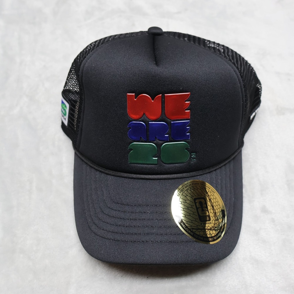 FIFA Hat Unisex One Size Black Mesh Foam Trucker World Cup 26 FWC26 Football NEW